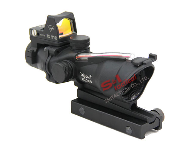 ACOG 4X32 Rifle Scope with RMR Micro Red Dot sight